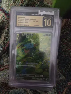 Bulbasaur 166/165 Sv2a: Pokemon Card 151 Holo (Japanese) Pristine 10 - Image 1