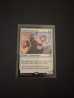 Drannith Magistrate Ikoria: Lair of Behemoths Foil Near Mint Condition - Image 1