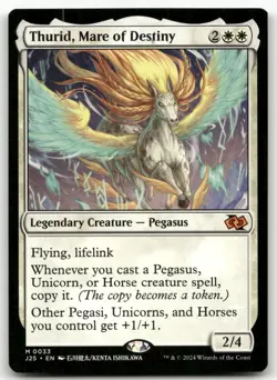 Thurid, Mare of Destiny (Anime) #33 (NM) Foundations Jumpstart J25 Magic MTG - Image 1