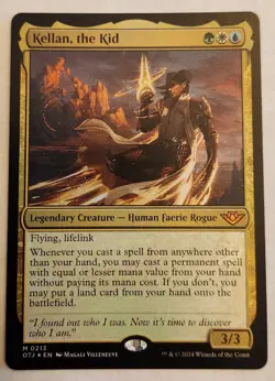 Kellan, the Kid OTJ #213 Mythic Foil NM+ - Image 1