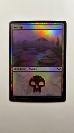 MTG Strixhaven Swamp Foil #370 Magic the Gathering - Image 1