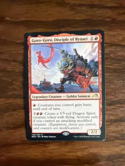 Goro-Goro, Disciple of Ryusei Kamigawa: Neon Dynasty Regular - Image 1