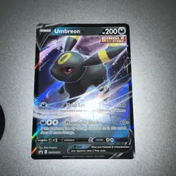 Pokemon Umbreon V SWSH203 Black Star Promo Full Art - Image 1