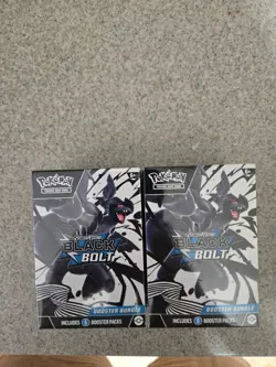 2× Pokemon TCG Scarlet & Violet Black Bolt Booster Bundle - NEW/FACTORY SEALED - Image 1