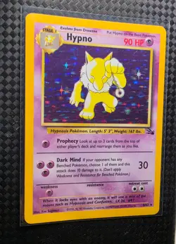 Pokemon - Hypno 8/62 - Fossil - Holo Card - Ungraded/LP - Image 5