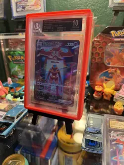Deoxys VMAX 222/172 VSTAR Universe Pokemon Card BGS 10 Black Label (POP 54) - Image 2