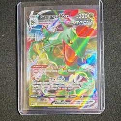 The Pokemon Company Rayquaza VMAX 101/159 Evolving Skies Rapid Strike Holo UR EN - Image 1
