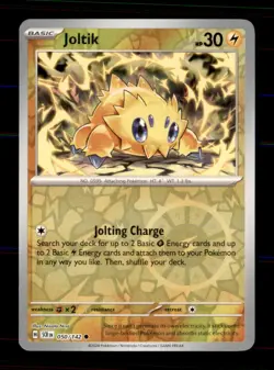 Joltik 50/142 Common Stellar Crown Pokemon Reverse Holo Near Mint - Image 1