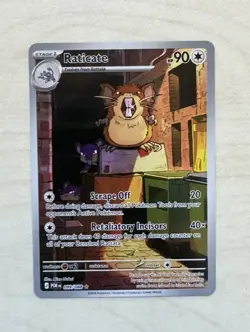 Pokemon TCG Raticate 099/088 Perfect Order Illustration Rare NM - Image 1