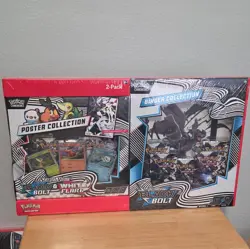 Pokemon TCG Scarlet & Violet Black Bolt & White Flare Binder + Poster 2-Pack - Image 2