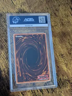 Yugioh Curse of Dragon LOB-066 Super Rare Unlimited Graded AGS NM + - Image 3