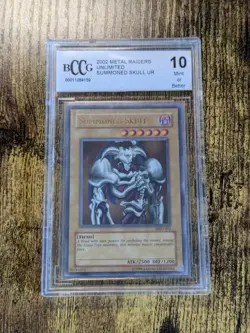 Yugioh Summoned Skull MRD-003 Ultra Rare Unlimited BCCG 10 MINT 2002 - Image 1