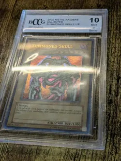 Yugioh Summoned Skull MRD-003 Ultra Rare Unlimited BCCG 10 MINT 2002 - Image 2