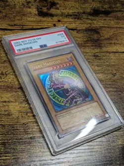 Yugioh Dark Magician SDY-006 Ultra Rare PSA 5 - Image 2