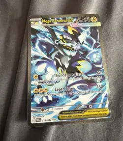 Pokemon Company Mega Zeraora EX 114/084 Primal Clash Secret Rare Holo FA Eng 270 - Image 1
