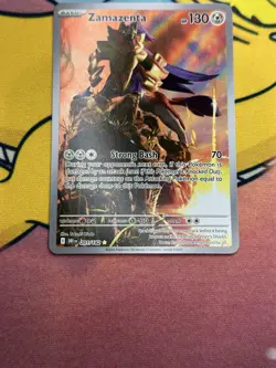 Pokemon TCG Zamazenta 201/182 Destined Rivals Set Near Mint - Image 3