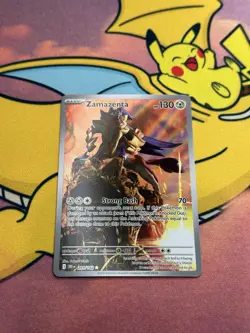 Pokemon TCG Zamazenta 201/182 Destined Rivals Set Near Mint - Image 4
