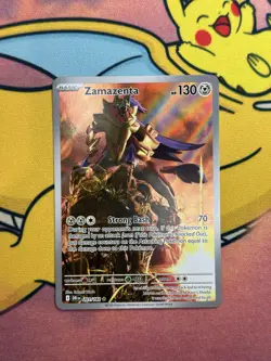 Pokemon TCG Zamazenta 201/182 Destined Rivals Set Near Mint - Image 5