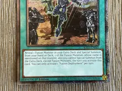 Yu-Gi-Oh Fusion Deployment RA02-EN065 Quarter Century Secret Rare 1st Edition NM - Image 3