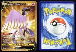 GALARIAN ARTICUNO V 181/172 SECRET RARE BRILLIANT STARS POKEMON LP - Image 3