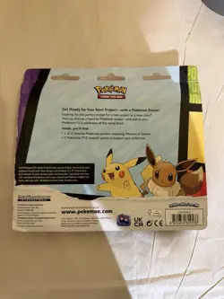 Pokemon Back to School Pikachu Eraser 2 Booster Blister Evolving Skies (see Pic) - Image 5