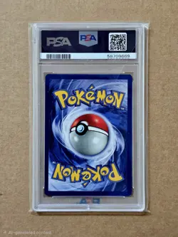 2000 Pokemon Black Star Promo Jigglypuff #7 PSA 9 MINT WOTC Pokemon League Promo - Image 2
