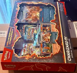 Pokemon TCG Charizard ex Special Collection Box Promo Booster Oversized 2023 - Image 5