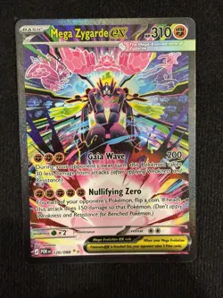Mega Zygarde ex 120/088 SIR Perfect Order Special Illustration Rare Pokemon NM/M - Image 1