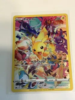 Pikachu 160/159 Crown Zenith Secret Rare Full Art Holo Pokemon TCG EN NM - Image 1