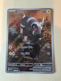 Pokemon TCG Blitzle - 114/086 - Illustration Rare NM, English White Flare - Image 1