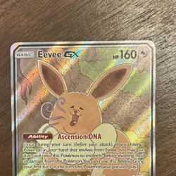 Pokemon TCG Eevee GX SM233 SM Promo Holo 160 HP Basic English - Image 3