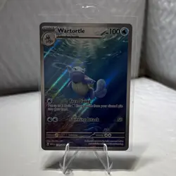 Pokemon TCG SV Scarlet & Violet 151 Wartortle 171/165 IR Holo ENG 2023 - Image 1