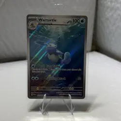 Pokemon TCG SV Scarlet & Violet 151 Wartortle 171/165 IR Holo ENG 2023 - Image 2
