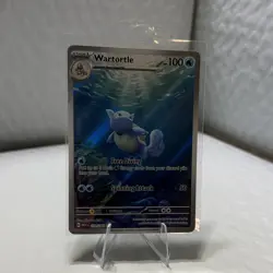 Pokemon TCG SV Scarlet & Violet 151 Wartortle 171/165 IR Holo ENG 2023 - Image 3