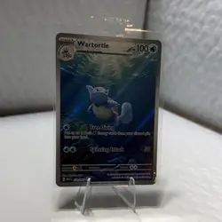 Pokemon TCG SV Scarlet & Violet 151 Wartortle 171/165 IR Holo ENG 2023 - Image 4