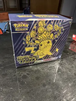 Pokemon TCG Scarlet & Violet Surging Sparks Elite Trainer Box ETB Sealed - Image 1