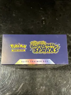 Pokemon TCG Scarlet & Violet Surging Sparks Elite Trainer Box ETB Sealed - Image 2