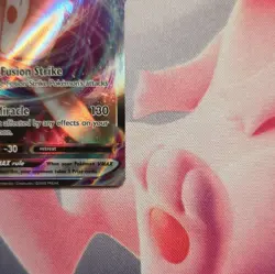 Pokemon TCG Mew VMAX 114/264 Fusion Strike Ultra Rare Holo VMAX English - Image 2