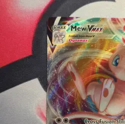 Pokemon TCG Mew VMAX 114/264 Fusion Strike Ultra Rare Holo VMAX English - Image 4