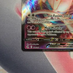 Pokemon TCG Mew VMAX 114/264 Fusion Strike Ultra Rare Holo VMAX English - Image 5