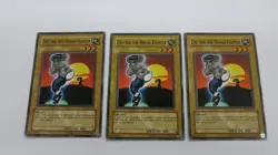 3x CHU-SKE THE MOUSE FIGHTER UNLIMITED FET-EN003 COMMON YUGIOH NM / UNPLAYED - Image 1