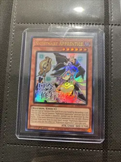 Konami Yu-Gi-Oh! Nightmare Apprentice RA05-EN135 Super Rare Foil 1st Ed - Image 1