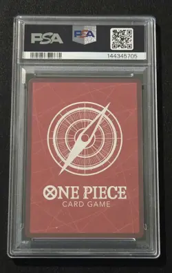 PSA 10 ONE PIECE TCG SHANKS 2ND ANNIVERSARY SET #OP09-001 LEADER ENGLISH - Image 2