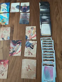 Disney Lorcana Lot Of Art Puzzle Lore Story Ursula Cards - Image 5