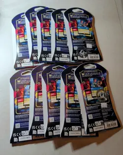 Disney Lorcana The First Chapter Sleeved Booster Pack Lot Of 10 Brand New - Image 3