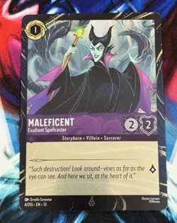 Disney Lorcana Maleficent Promo 4/DIS EN-13 - Image 1