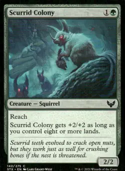 Scurrid Colony 142/275 Strixhaven MTG Magic the Gathering card - Image 1