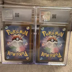 Pokemon Squirtle 170 And Wartortle 171 Card 151 Art Rare Holo CGC 9 Jpn Set - Image 2