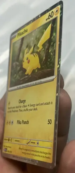 McDonald's Pikachu 2025 Happy Meal Promo Card Holo 2/15 NM Condition - Image 3