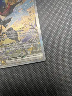 Pokemon TCG Greninja EX 132 Black Star Promo Holo Card Sv: Shrouded Fable - Image 4